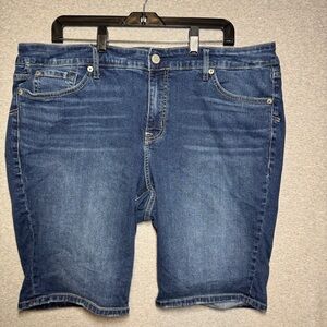 Torrid Dark Blue Jean Shorts